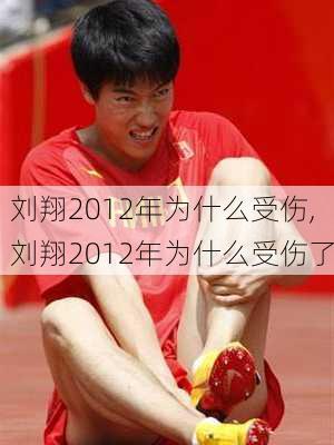 刘翔2012年为什么受伤,刘翔2012年为什么受伤了