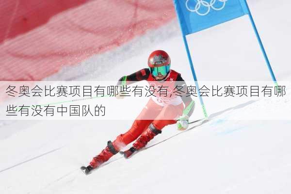 冬奥会比赛项目有哪些有没有,冬奥会比赛项目有哪些有没有中国队的